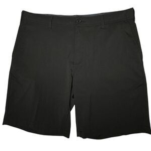 BCG Sz 36W Black Performance Shorts Men UPF 30 Stretch Golf Pockets Wicking